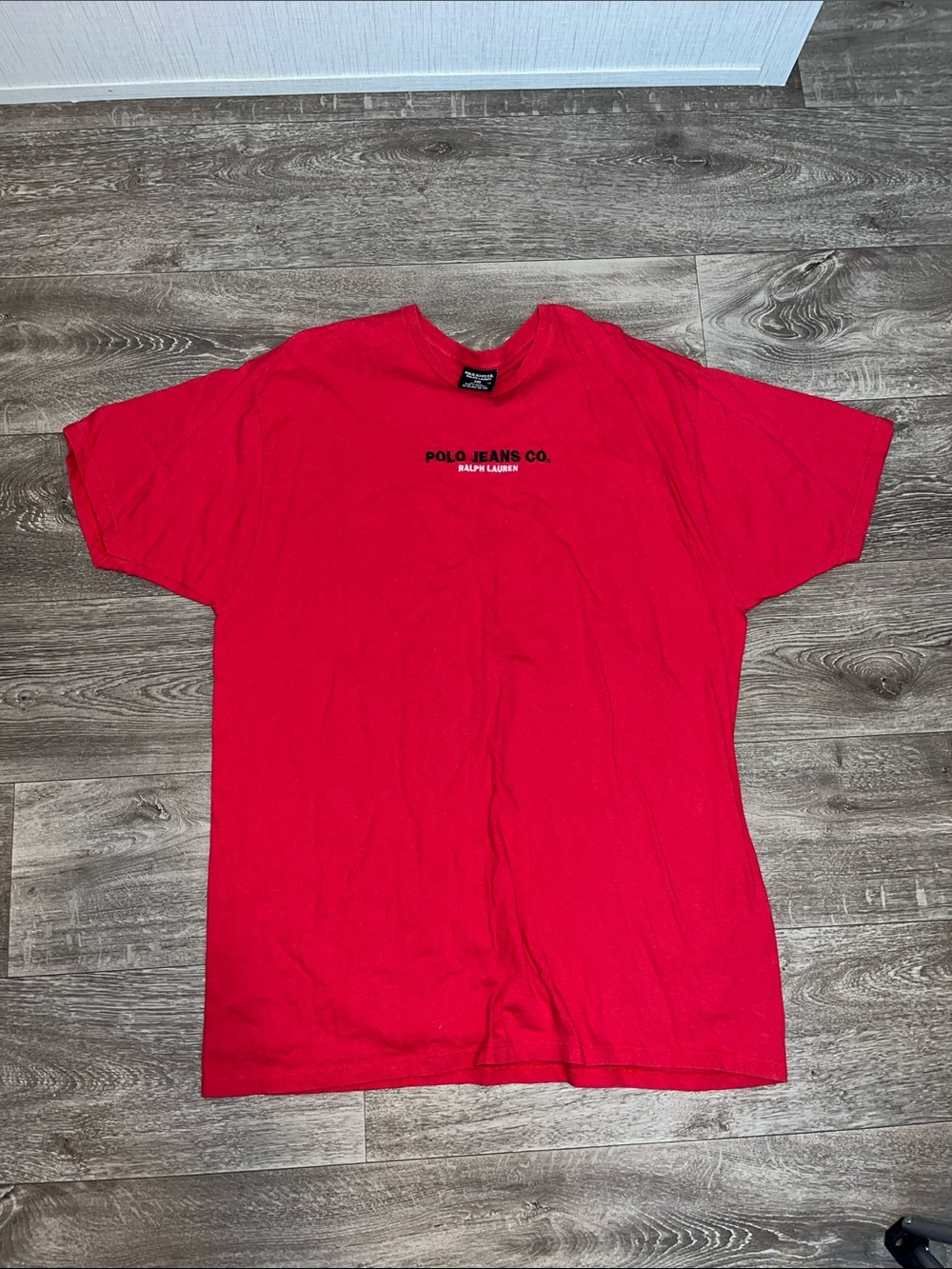 Polo by Ralph Lauren Bright Red Crewneck Tee